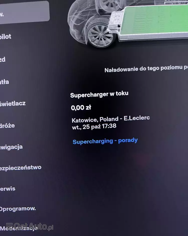 TESLA Model S Standard Reichweite