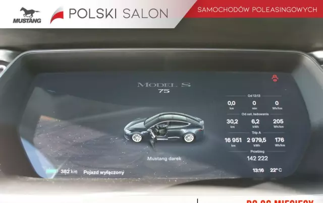 TESLA Model S Standard Reichweite