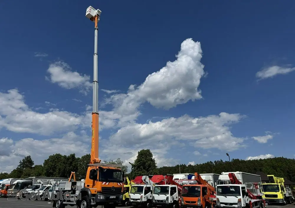 MERCEDES-BENZ Atego 718 E6 4x4 Zwyżka PALFINGER P210 BK Podnośnik Koszowy 