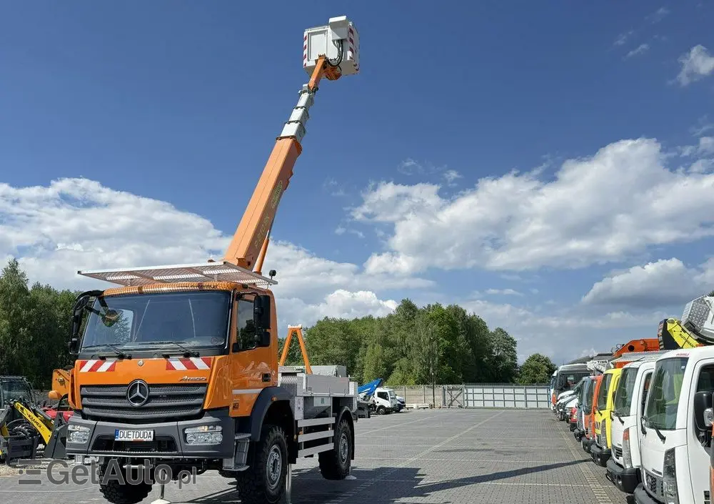 MERCEDES-BENZ Atego 718 E6 4x4 Zwyżka PALFINGER P210 BK Podnośnik Koszowy 
