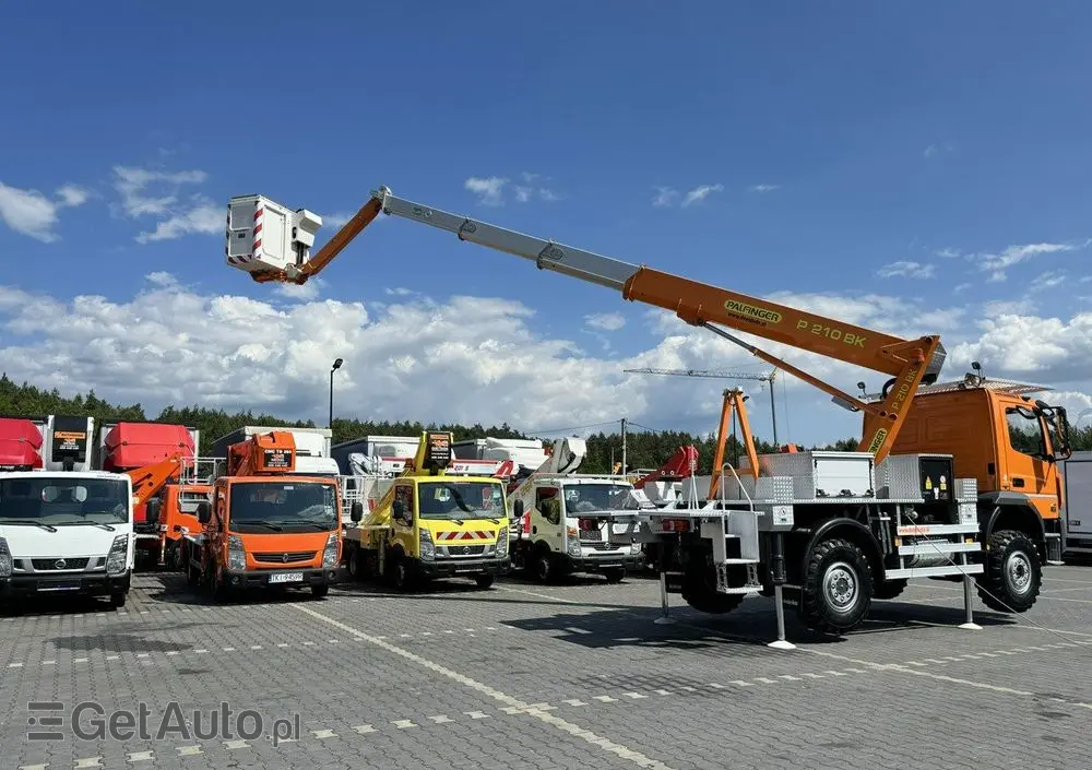 MERCEDES-BENZ Atego 718 E6 4x4 Zwyżka PALFINGER P210 BK Podnośnik Koszowy 