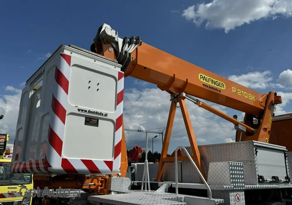 MERCEDES-BENZ Atego 718 E6 4x4 Zwyżka PALFINGER P210 BK Podnośnik Koszowy 