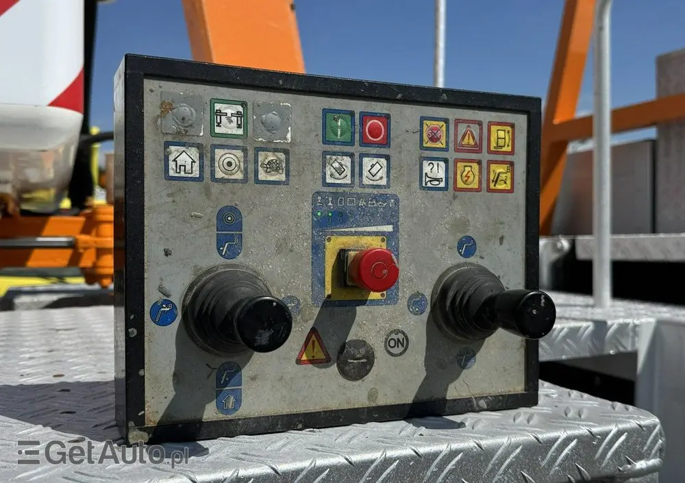 MERCEDES-BENZ Atego 718 E6 4x4 Zwyżka PALFINGER P210 BK Podnośnik Koszowy 