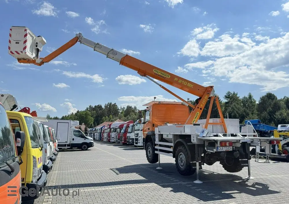 MERCEDES-BENZ Atego 718 E6 4x4 Zwyżka PALFINGER P210 BK Podnośnik Koszowy 