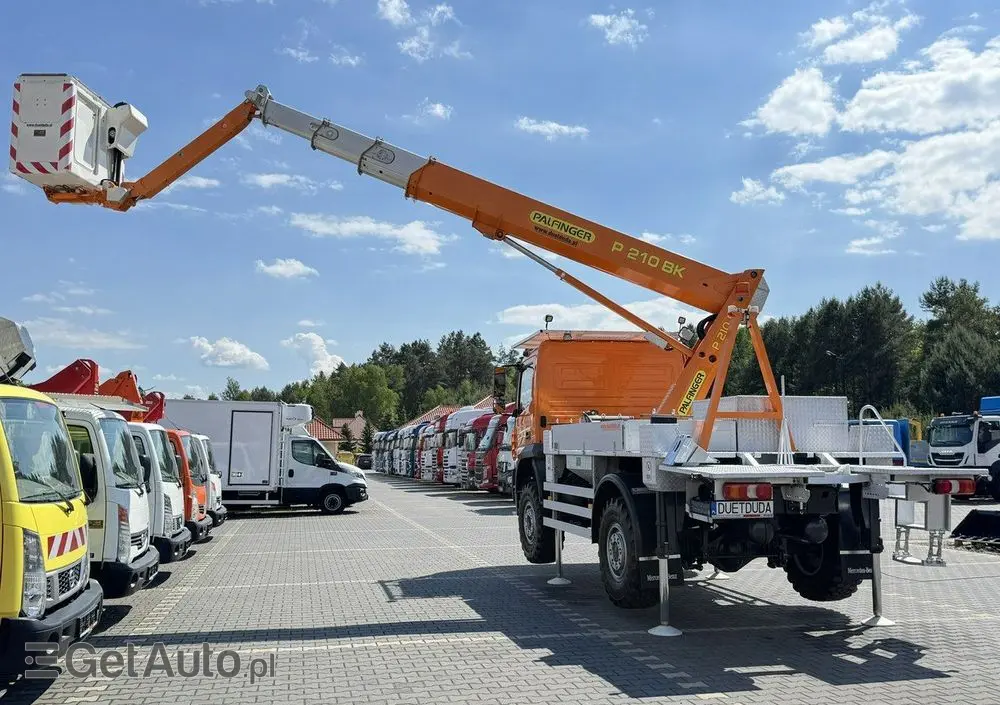 MERCEDES-BENZ Atego 718 E6 4x4 Zwyżka PALFINGER P210 BK Podnośnik Koszowy 