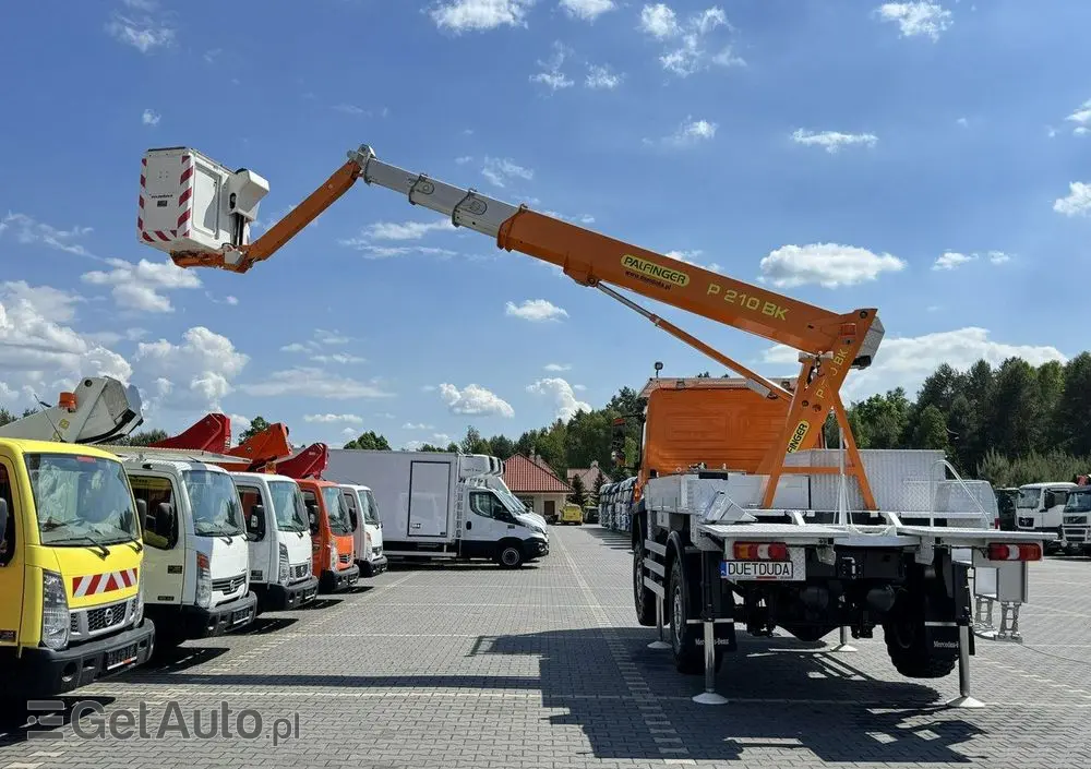 MERCEDES-BENZ Atego 718 E6 4x4 Zwyżka PALFINGER P210 BK Podnośnik Koszowy 