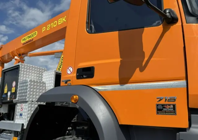 MERCEDES-BENZ Atego 718 E6 4x4 Zwyżka PALFINGER P210 BK Podnośnik Koszowy 