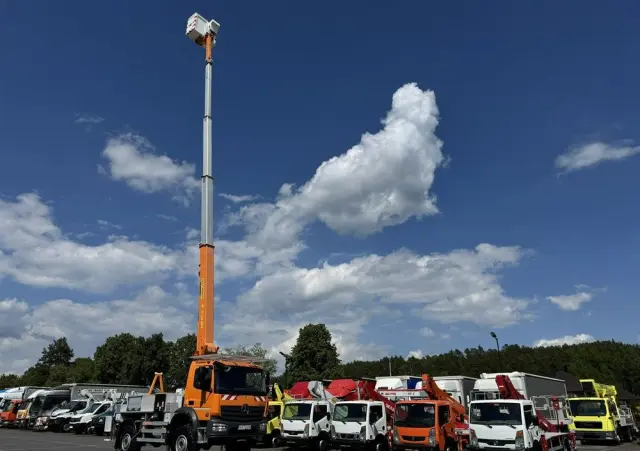MERCEDES-BENZ Atego 718 E6 4x4 Zwyżka PALFINGER P210 BK Podnośnik Koszowy 