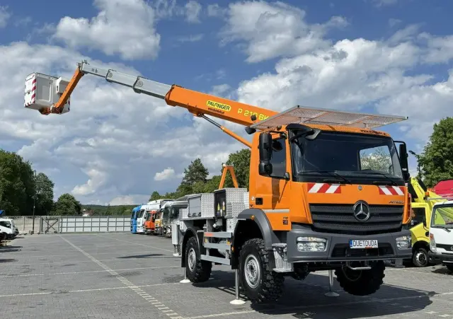 MERCEDES-BENZ Atego 718 E6 4x4 Zwyżka PALFINGER P210 BK Podnośnik Koszowy 