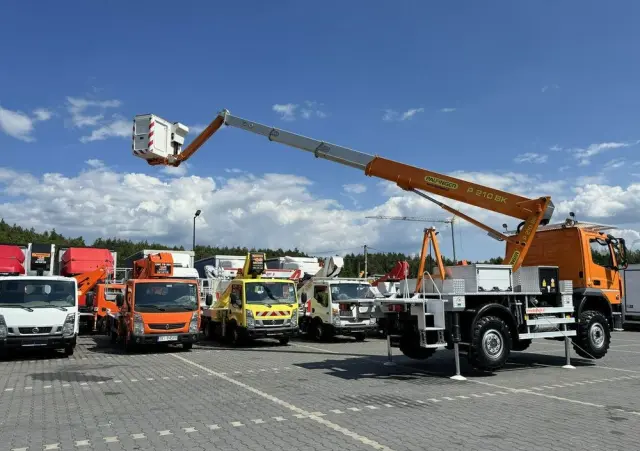 MERCEDES-BENZ Atego 718 E6 4x4 Zwyżka PALFINGER P210 BK Podnośnik Koszowy 