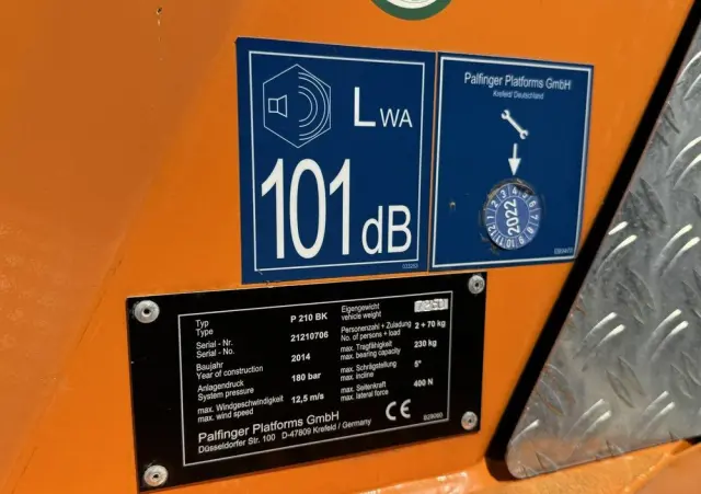 MERCEDES-BENZ Atego 718 E6 4x4 Zwyżka PALFINGER P210 BK Podnośnik Koszowy 