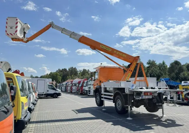 MERCEDES-BENZ Atego 718 E6 4x4 Zwyżka PALFINGER P210 BK Podnośnik Koszowy 