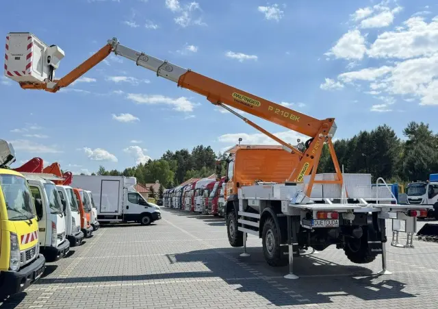 MERCEDES-BENZ Atego 718 E6 4x4 Zwyżka PALFINGER P210 BK Podnośnik Koszowy 