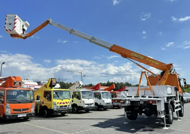 MERCEDES-BENZ Atego 718 E6 4x4 Zwyżka PALFINGER P210 BK Podnośnik Koszowy 
