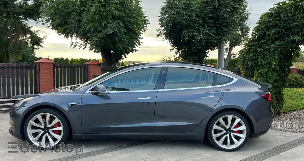 TESLA Model 3 Langstreckenbatterie Allradantrieb Dual Motor Performance