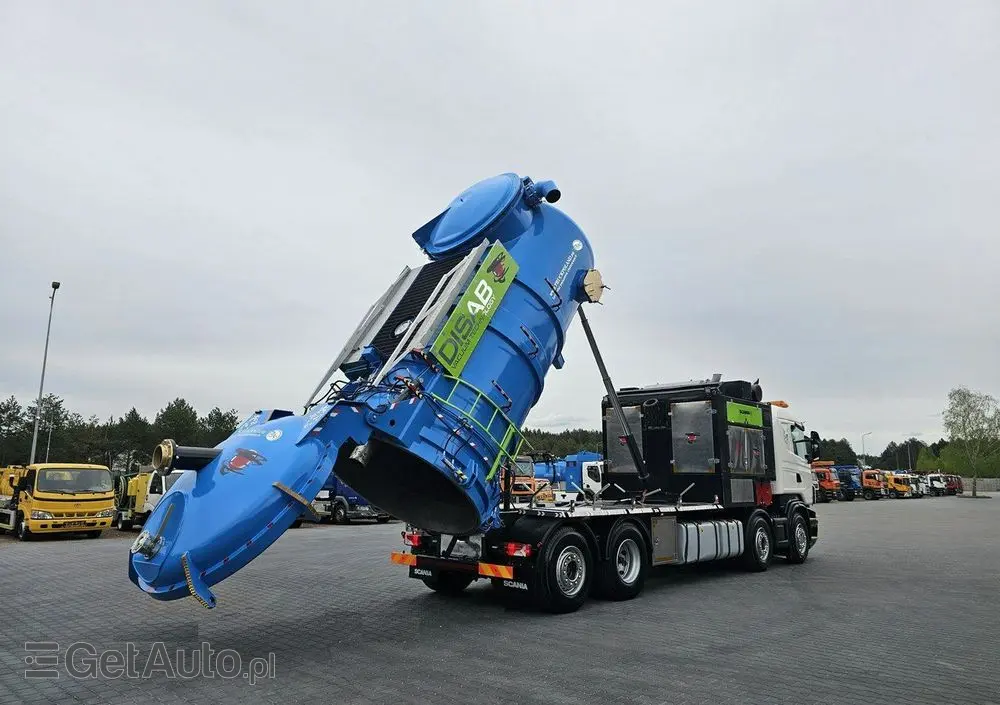 SCANIA Disab Centurion P210/9 Ładowarka próżniowa ssąca 