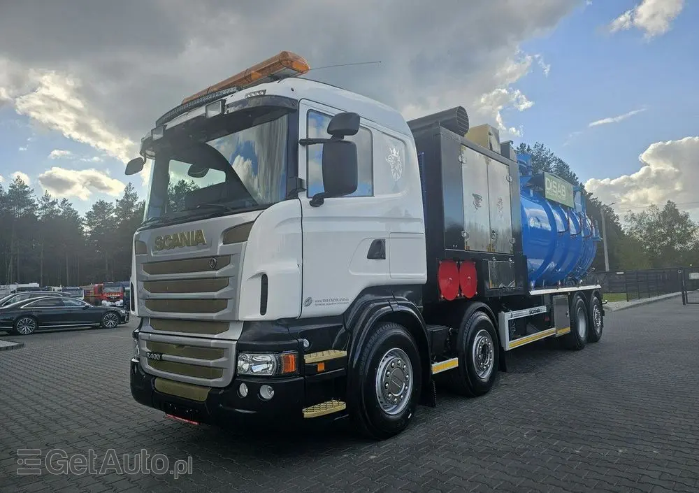 SCANIA Disab Centurion P210/9 Ładowarka próżniowa ssąca 