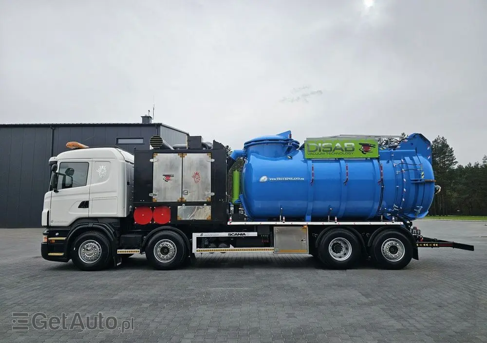 SCANIA Disab Centurion P210/9 Ładowarka próżniowa ssąca 