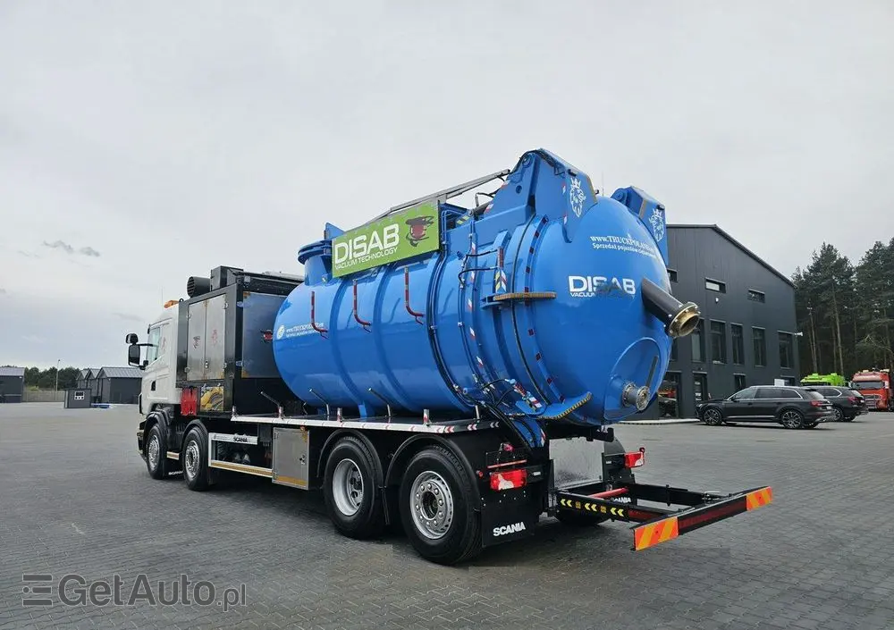 SCANIA Disab Centurion P210/9 Ładowarka próżniowa ssąca 