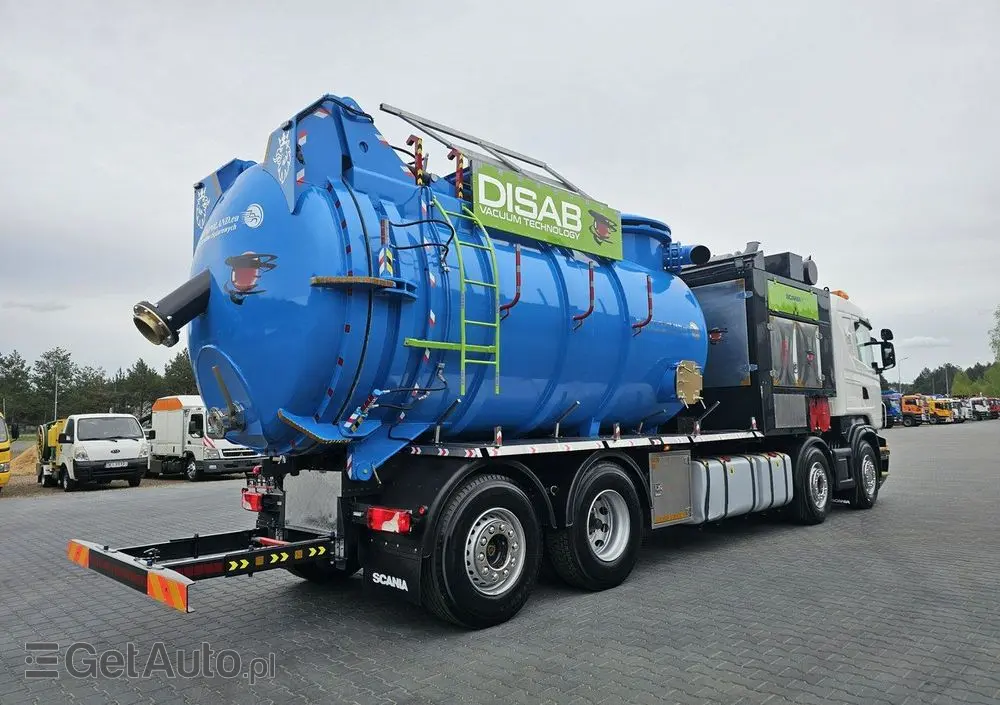 SCANIA Disab Centurion P210/9 Ładowarka próżniowa ssąca 