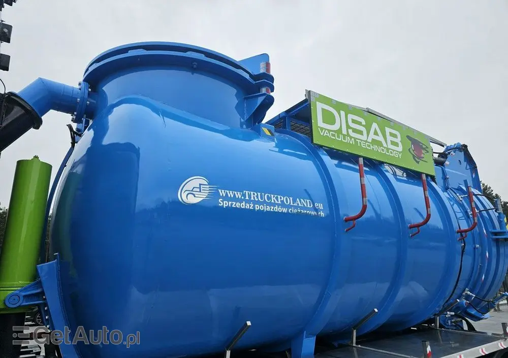 SCANIA Disab Centurion P210/9 Ładowarka próżniowa ssąca 