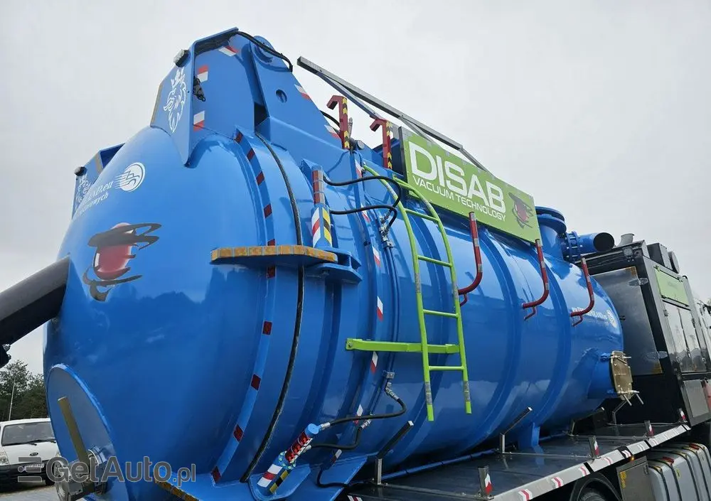 SCANIA Disab Centurion P210/9 Ładowarka próżniowa ssąca 