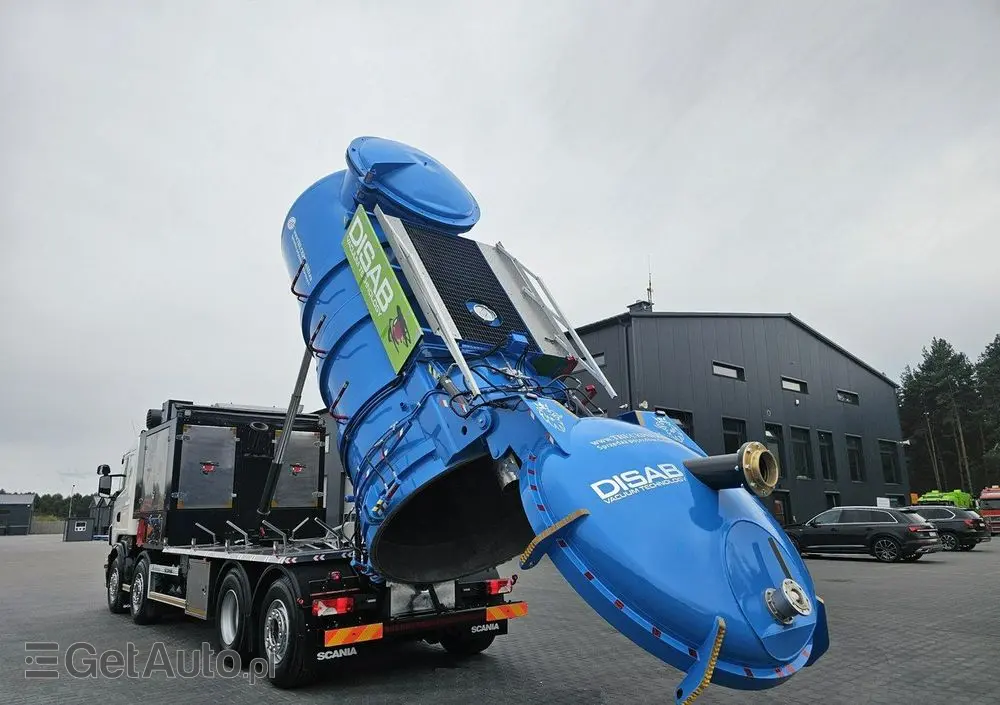 SCANIA Disab Centurion P210/9 Ładowarka próżniowa ssąca 