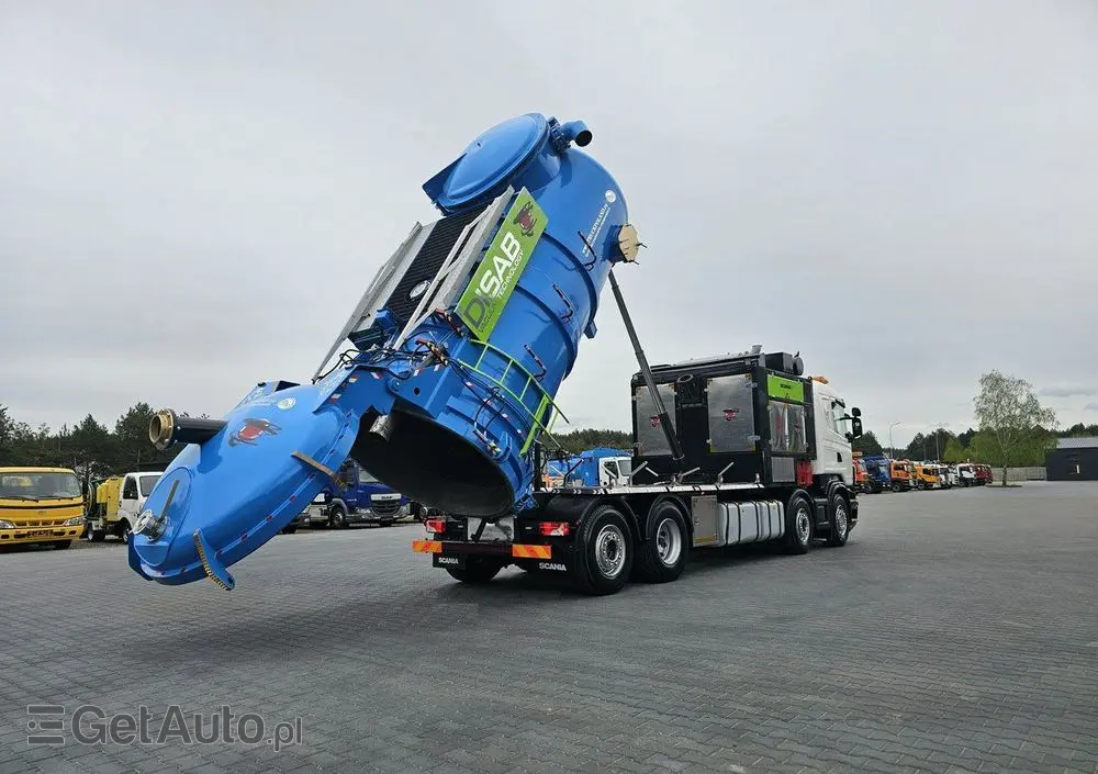 SCANIA Disab Centurion P210/9 Ładowarka próżniowa ssąca 