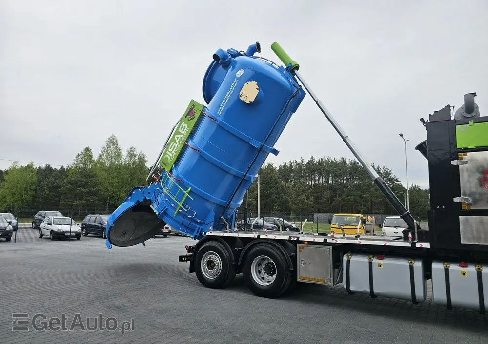 SCANIA Disab Centurion P210/9 Ładowarka próżniowa ssąca 