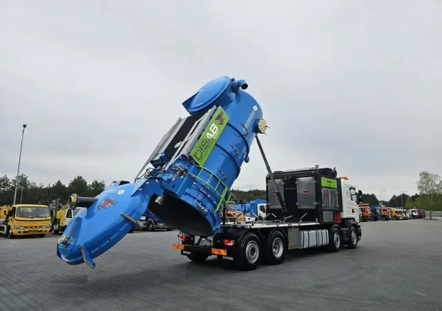 SCANIA Disab Centurion P210/9 Ładowarka próżniowa ssąca 