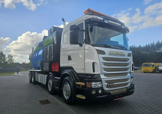 SCANIA Disab Centurion P210/9 Ładowarka próżniowa ssąca 