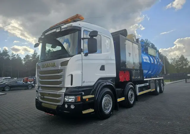 SCANIA Disab Centurion P210/9 Ładowarka próżniowa ssąca 