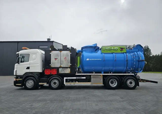 SCANIA Disab Centurion P210/9 Ładowarka próżniowa ssąca 