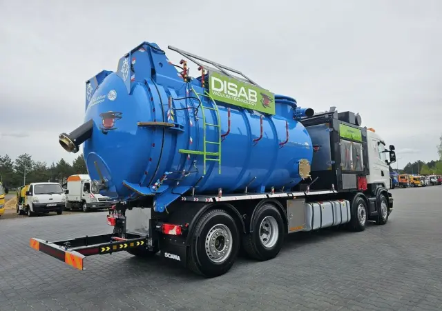 SCANIA Disab Centurion P210/9 Ładowarka próżniowa ssąca 
