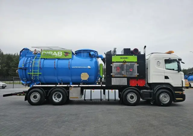 SCANIA Disab Centurion P210/9 Ładowarka próżniowa ssąca 