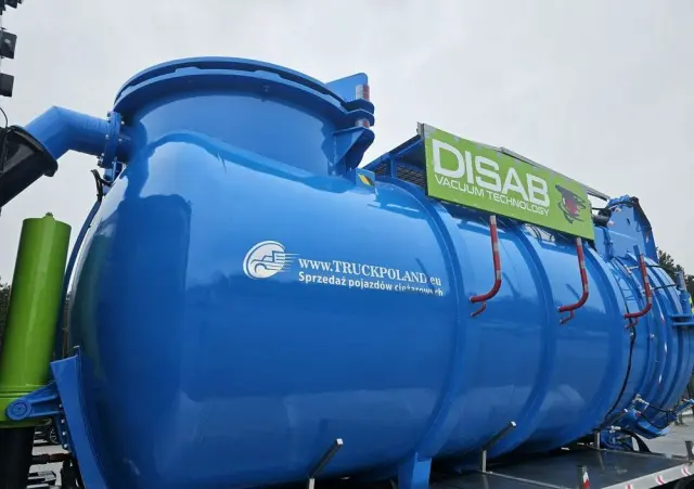 SCANIA Disab Centurion P210/9 Ładowarka próżniowa ssąca 