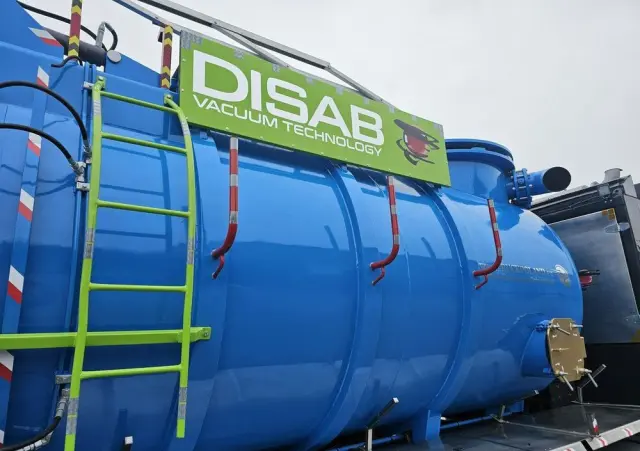 SCANIA Disab Centurion P210/9 Ładowarka próżniowa ssąca 