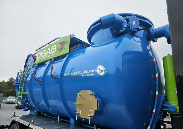 SCANIA Disab Centurion P210/9 Ładowarka próżniowa ssąca 