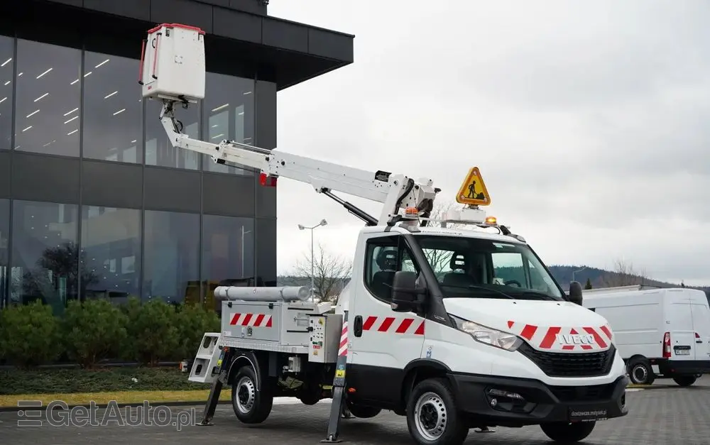 IVECO 35-140 / ZWYŻKA / PODNOŚNIK KOSZOWY FRANCE ELEVATEUR 141 TLE / 4 PODPORY / MANUAL / 2020  R 