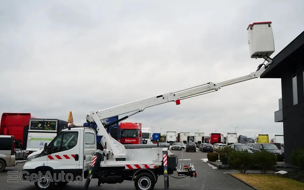 IVECO 35-140 / ZWYŻKA / PODNOŚNIK KOSZOWY FRANCE ELEVATEUR 141 TLE / 4 PODPORY / MANUAL / 2020  R 