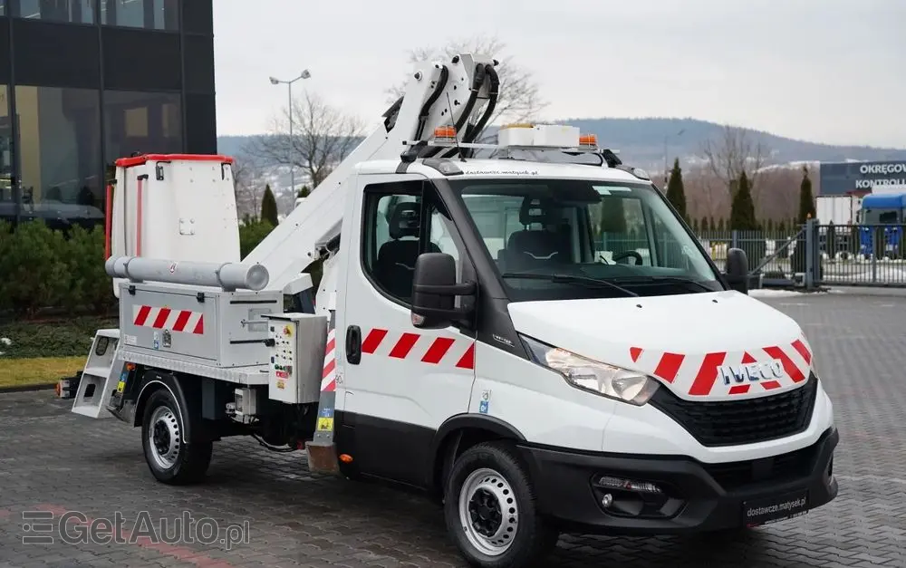 IVECO 35-140 / ZWYŻKA / PODNOŚNIK KOSZOWY FRANCE ELEVATEUR 141 TLE / 4 PODPORY / MANUAL / 2020  R 