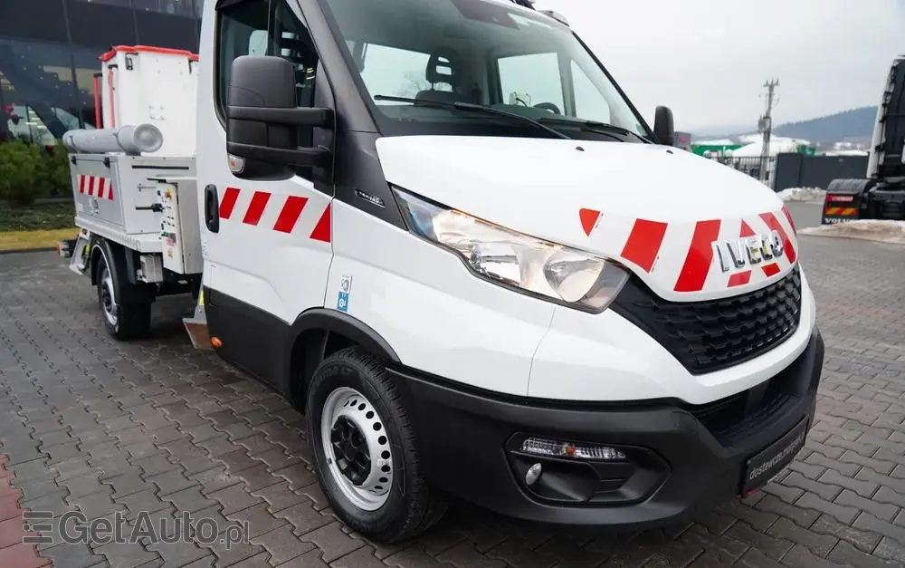 IVECO 35-140 / ZWYŻKA / PODNOŚNIK KOSZOWY FRANCE ELEVATEUR 141 TLE / 4 PODPORY / MANUAL / 2020  R 