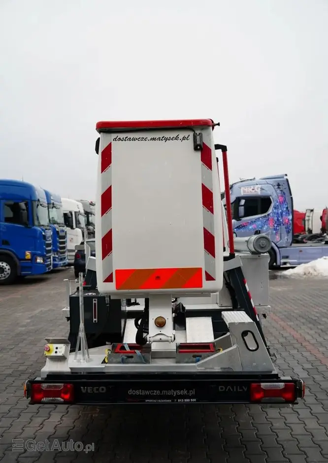 IVECO 35-140 / ZWYŻKA / PODNOŚNIK KOSZOWY FRANCE ELEVATEUR 141 TLE / 4 PODPORY / MANUAL / 2020  R 