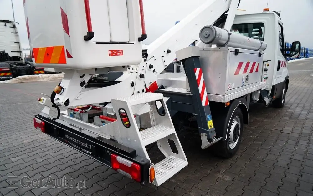 IVECO 35-140 / ZWYŻKA / PODNOŚNIK KOSZOWY FRANCE ELEVATEUR 141 TLE / 4 PODPORY / MANUAL / 2020  R 