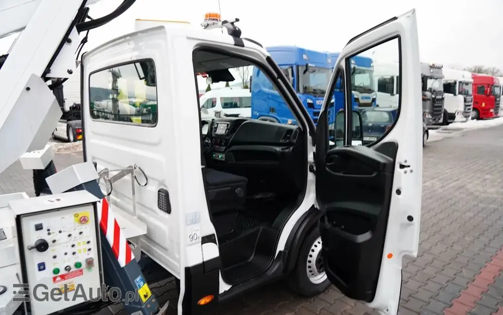 IVECO 35-140 / ZWYŻKA / PODNOŚNIK KOSZOWY FRANCE ELEVATEUR 141 TLE / 4 PODPORY / MANUAL / 2020  R 