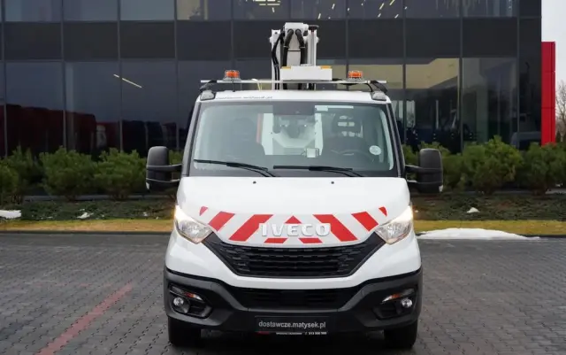 IVECO 35-140 / ZWYŻKA / PODNOŚNIK KOSZOWY FRANCE ELEVATEUR 141 TLE / 4 PODPORY / MANUAL / 2020  R 