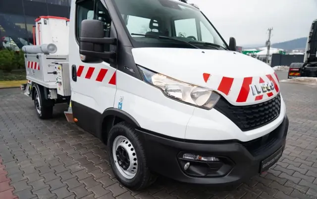 IVECO 35-140 / ZWYŻKA / PODNOŚNIK KOSZOWY FRANCE ELEVATEUR 141 TLE / 4 PODPORY / MANUAL / 2020  R 