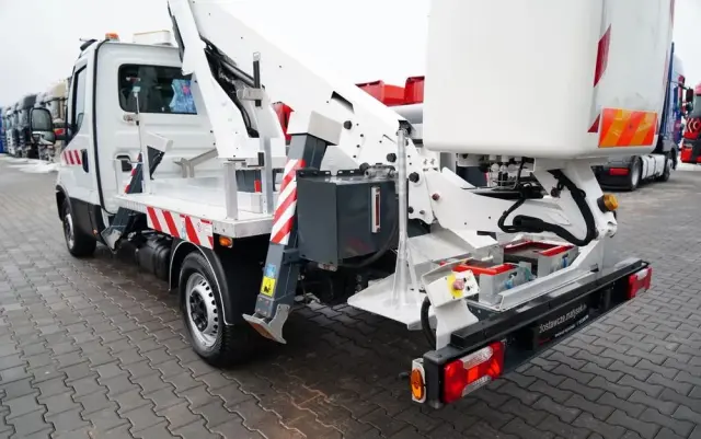 IVECO 35-140 / ZWYŻKA / PODNOŚNIK KOSZOWY FRANCE ELEVATEUR 141 TLE / 4 PODPORY / MANUAL / 2020  R 