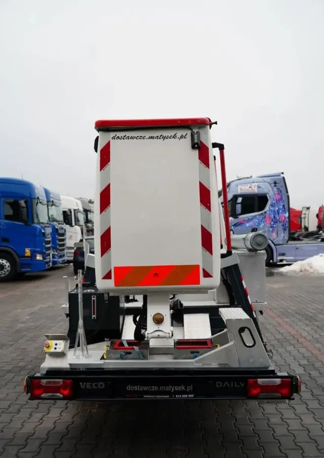 IVECO 35-140 / ZWYŻKA / PODNOŚNIK KOSZOWY FRANCE ELEVATEUR 141 TLE / 4 PODPORY / MANUAL / 2020  R 