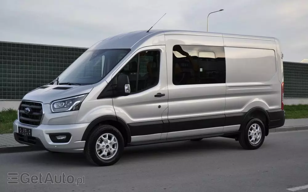 FORD TRANSIT DCIV MCA 2.0 New EcoBlue 170 KM A6 FWD Limited Brygadowy 6 osobowy 350 L3H2 Fabrycznie Nowy Dostępny od Ręki!!! 